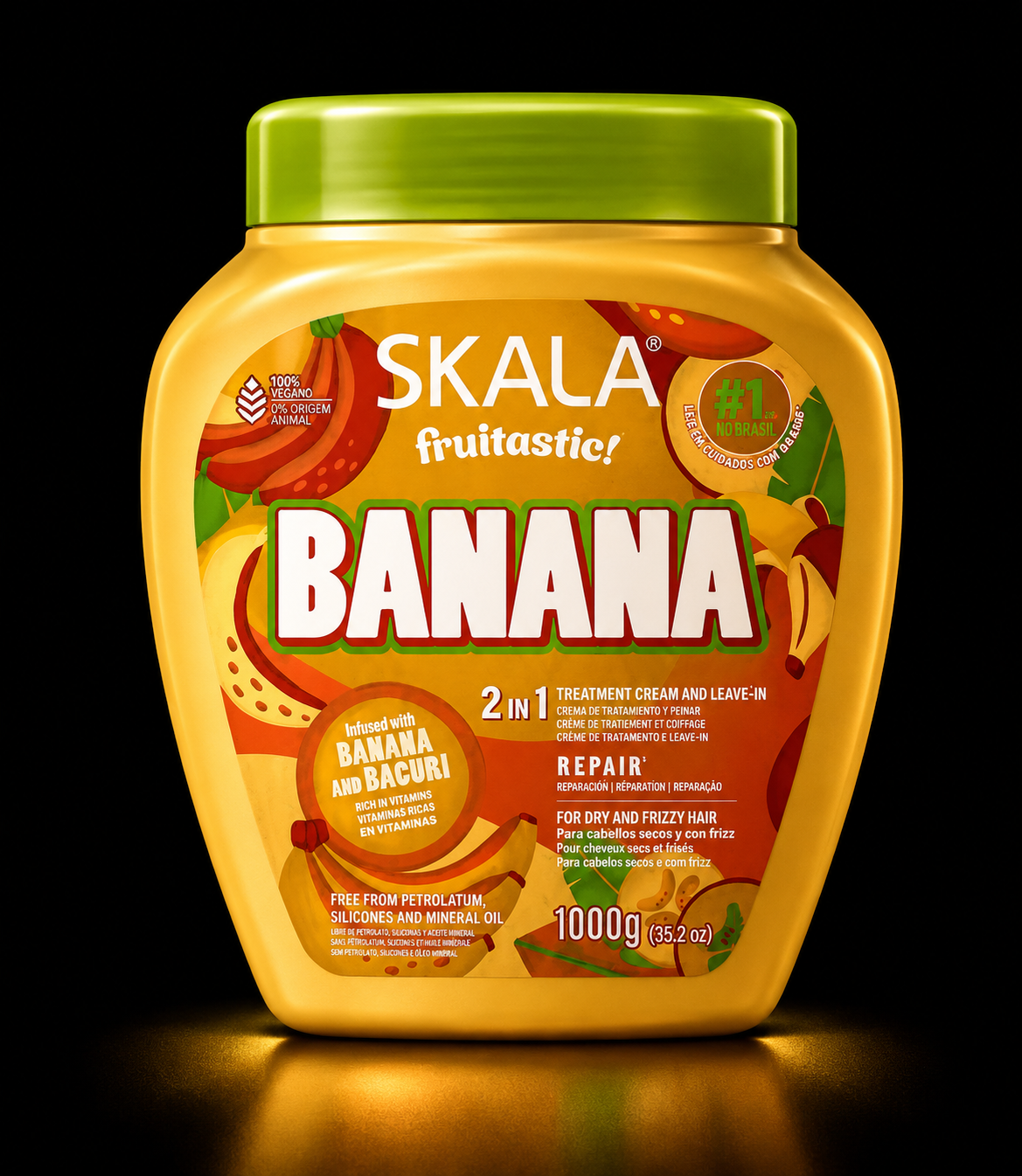 Crème Capilar Skala Brasil Banana e Bacuri