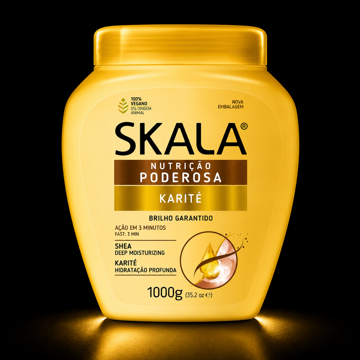Crème Capilar Skala Nutrição Poderosa Karité