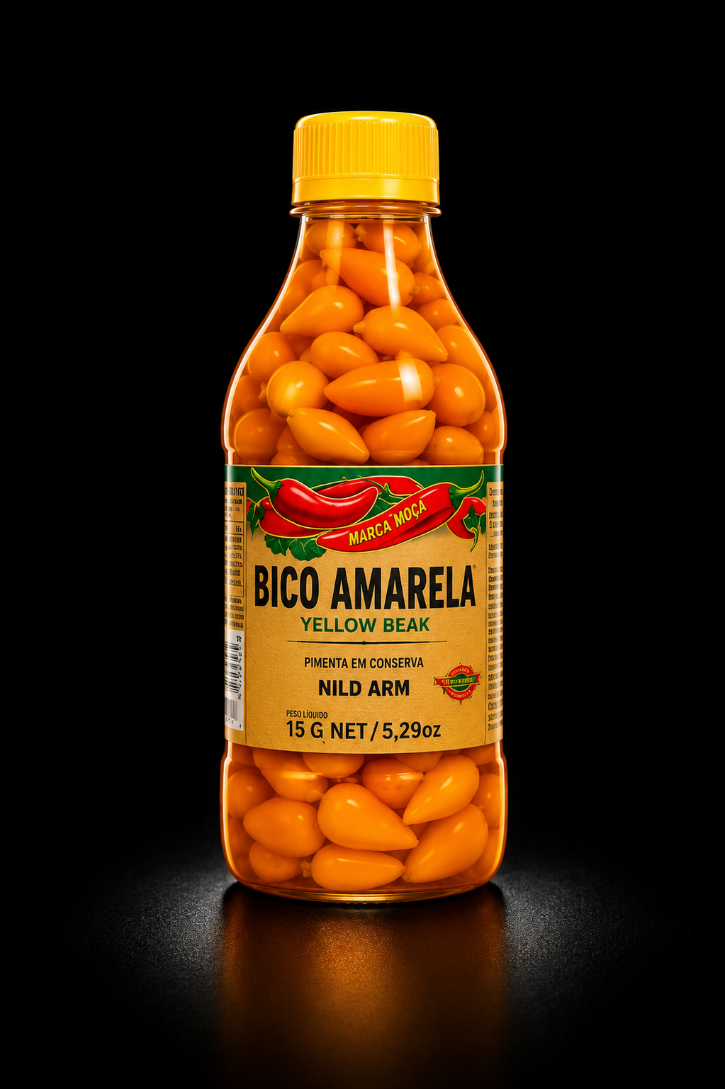 Pimenta Biquinho Amarela 200ml