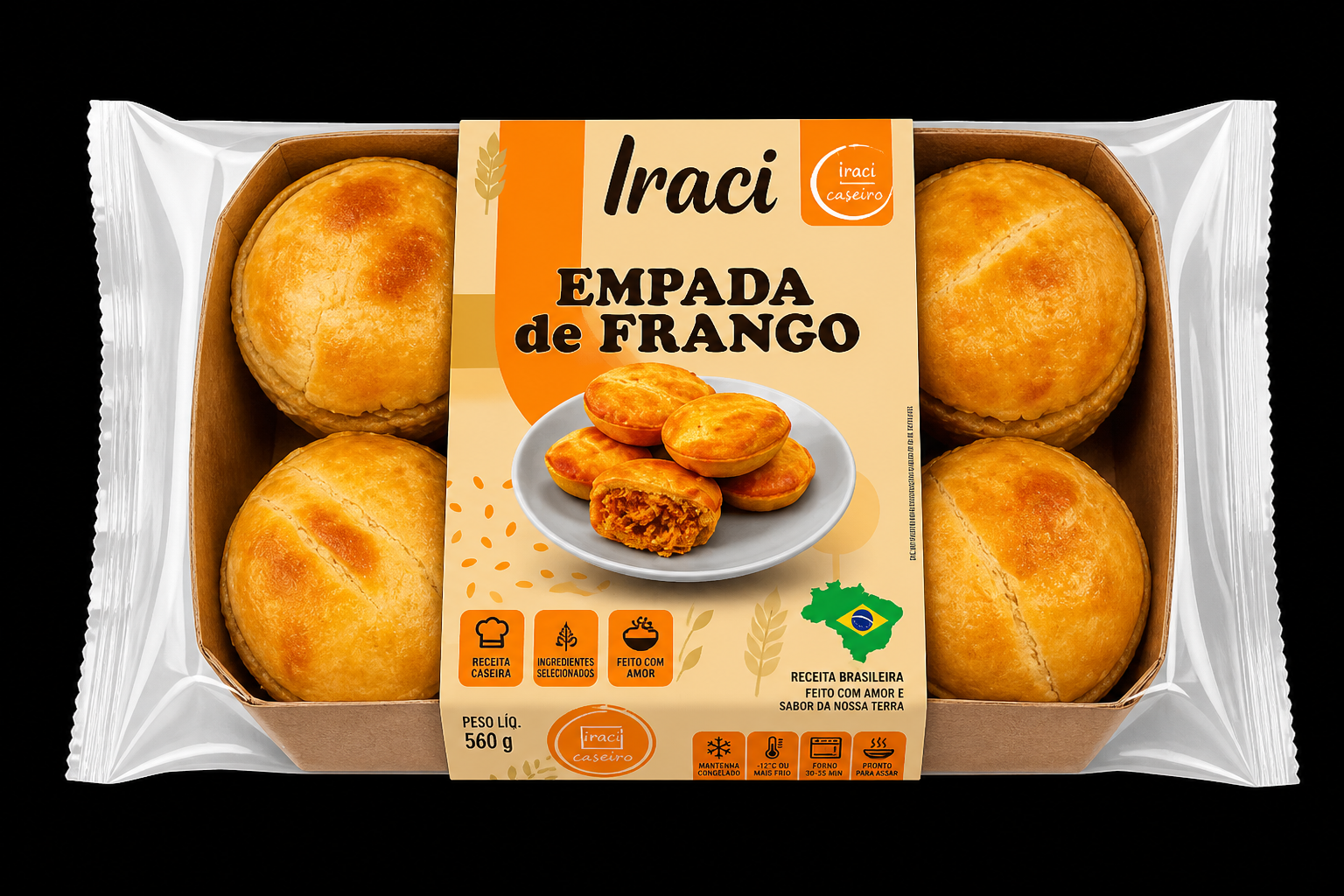 Empada de Frango 6×100g