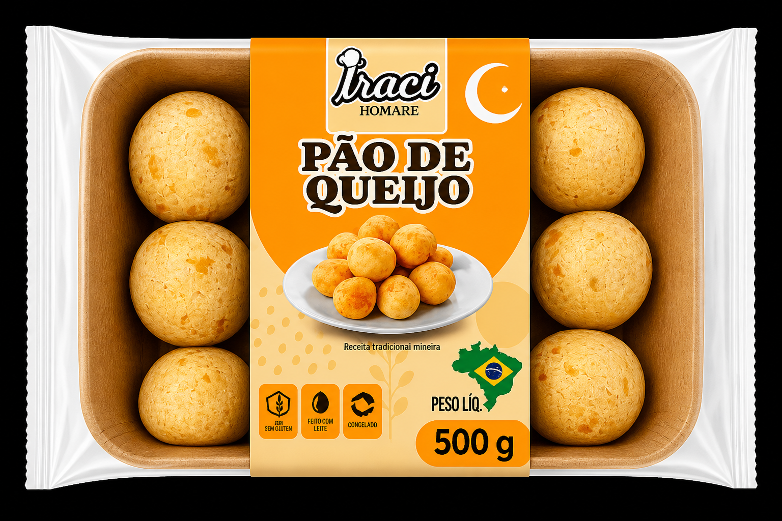 Pão de Queijo Mini 15×20g