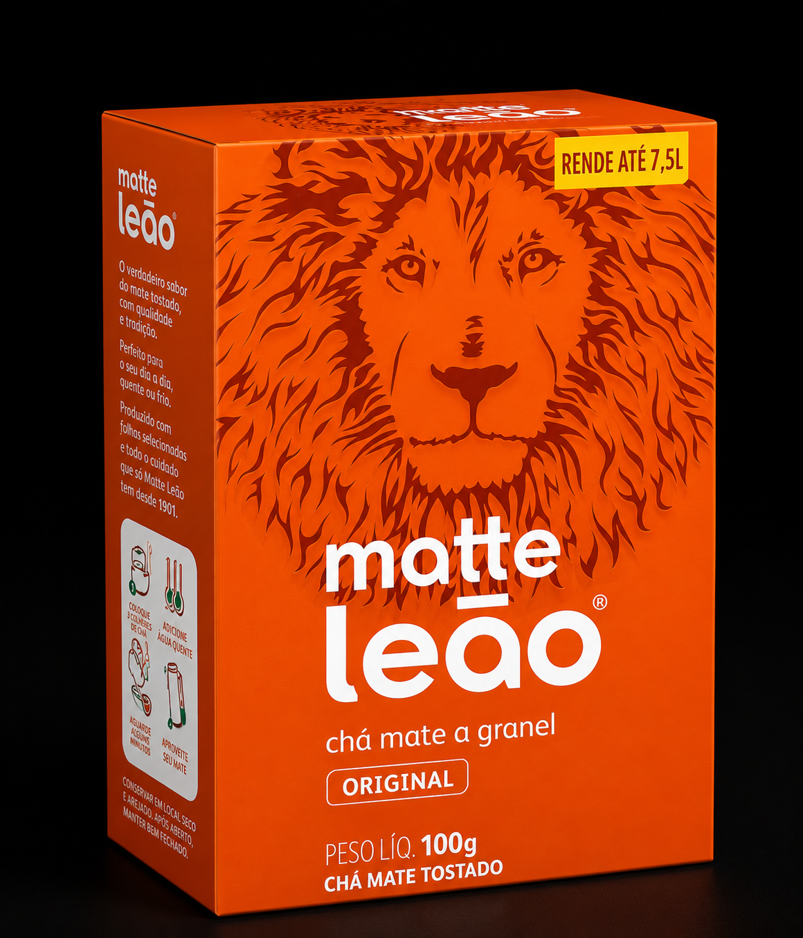 Chá Mate a Granel Original 100g