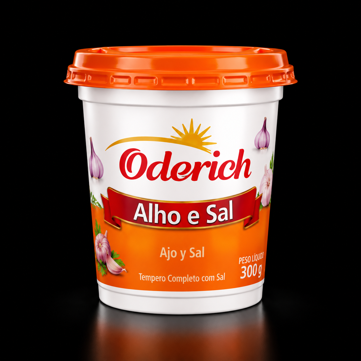 Tempero Completo Alho e Sal 300g