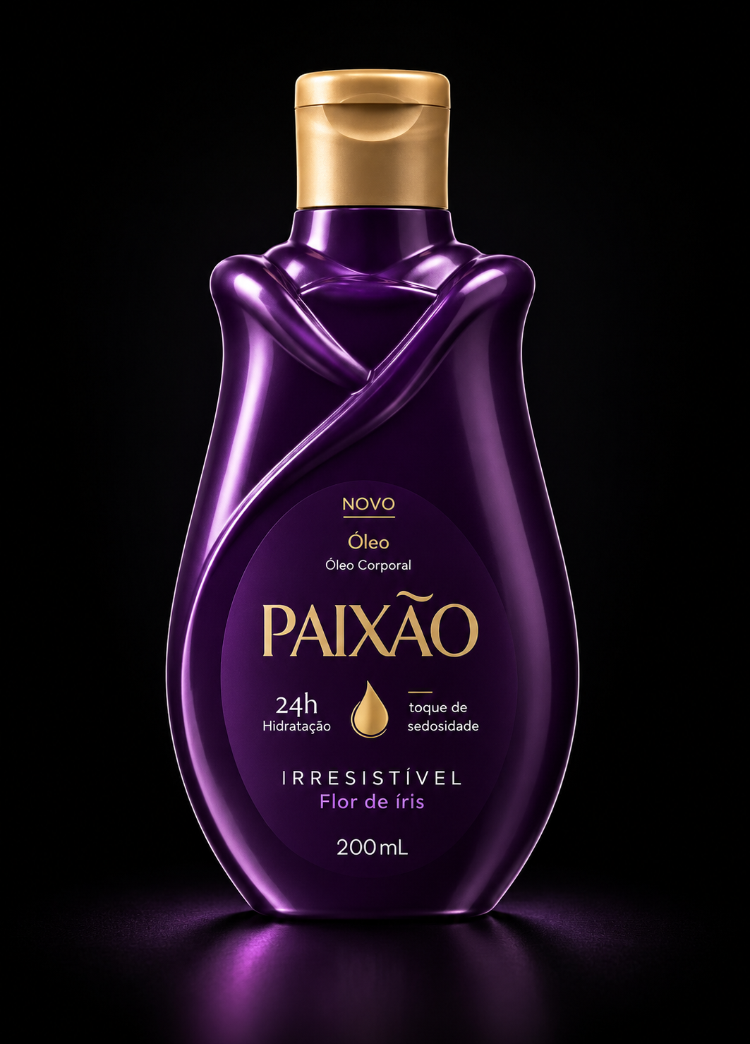 Óleo Corporal Irresistível – Flor de Íris 200ml