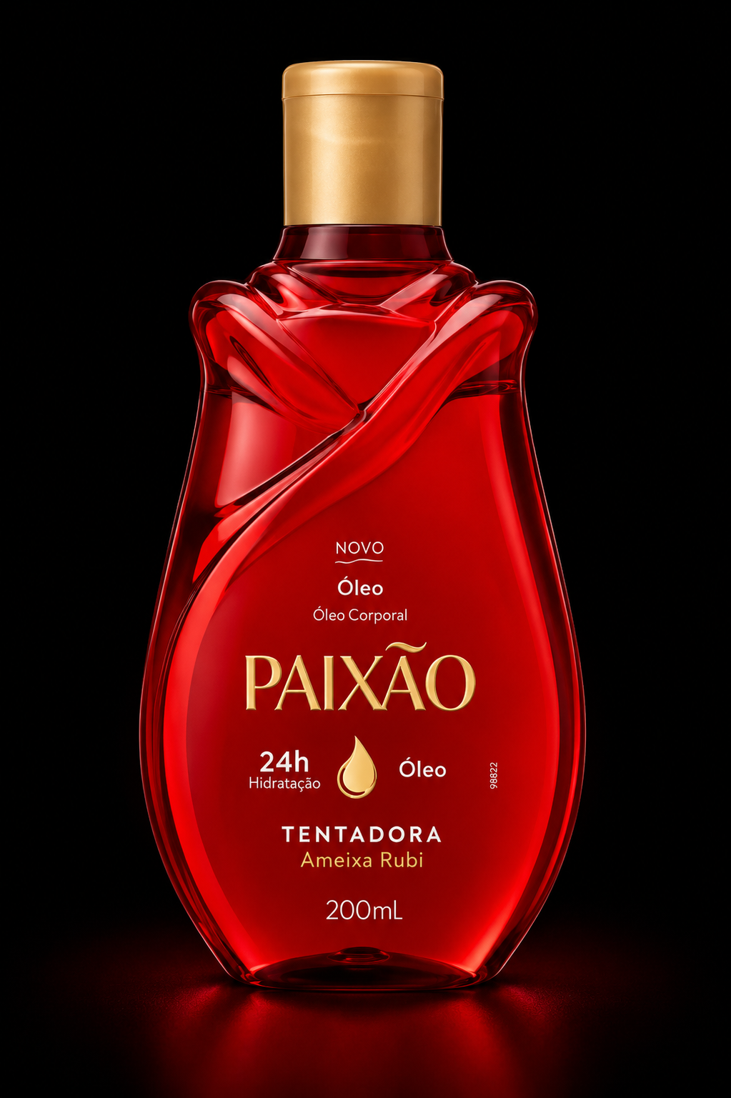 Óleo Corporal Tentadora – Ameixa Rubi 200ml