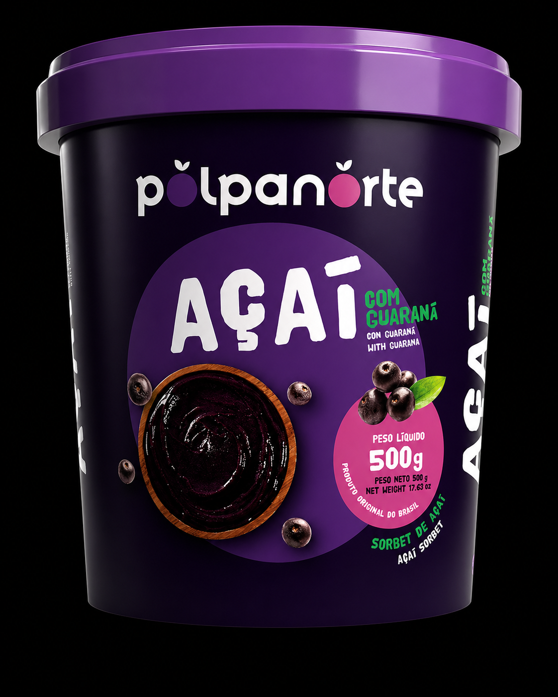 Sorbet Açaí Guaraná 500 G