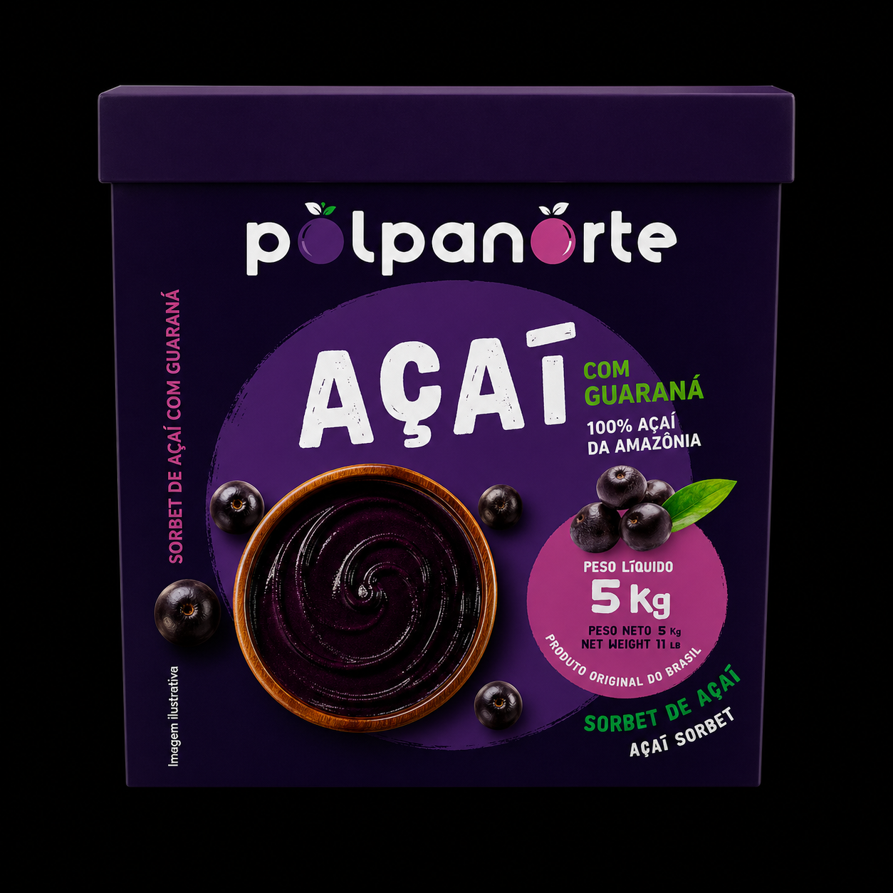 Sorbet Açaí Guaraná 5 KG