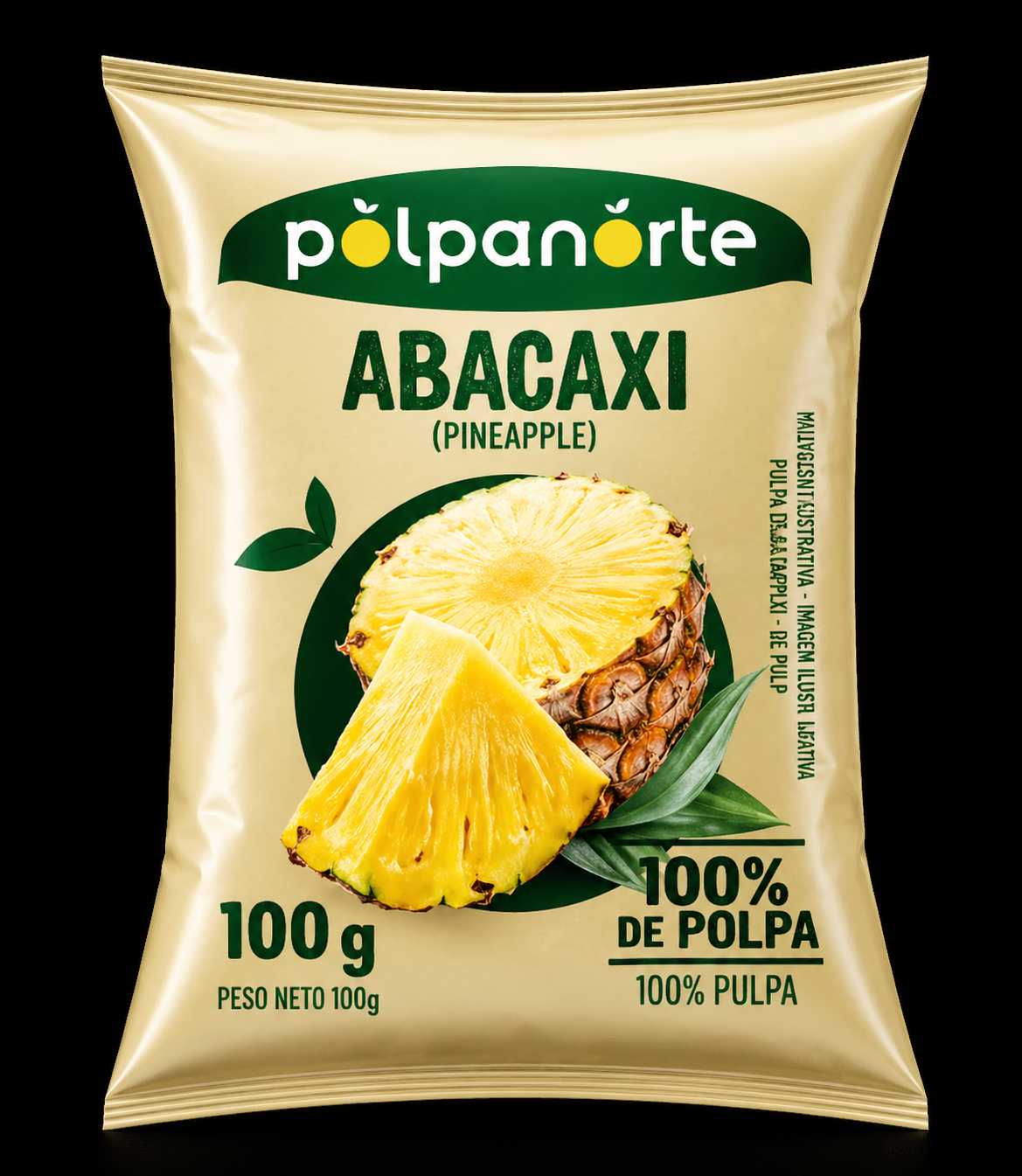 Polpa Abacaxi 1 KG