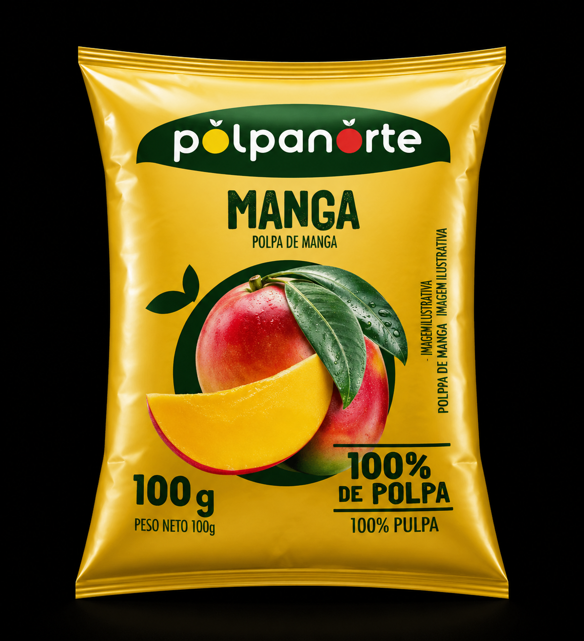 Polpa Manga 1 KG