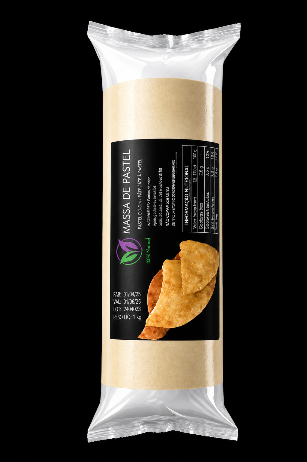 Rolo Massa Pastel 1 KG