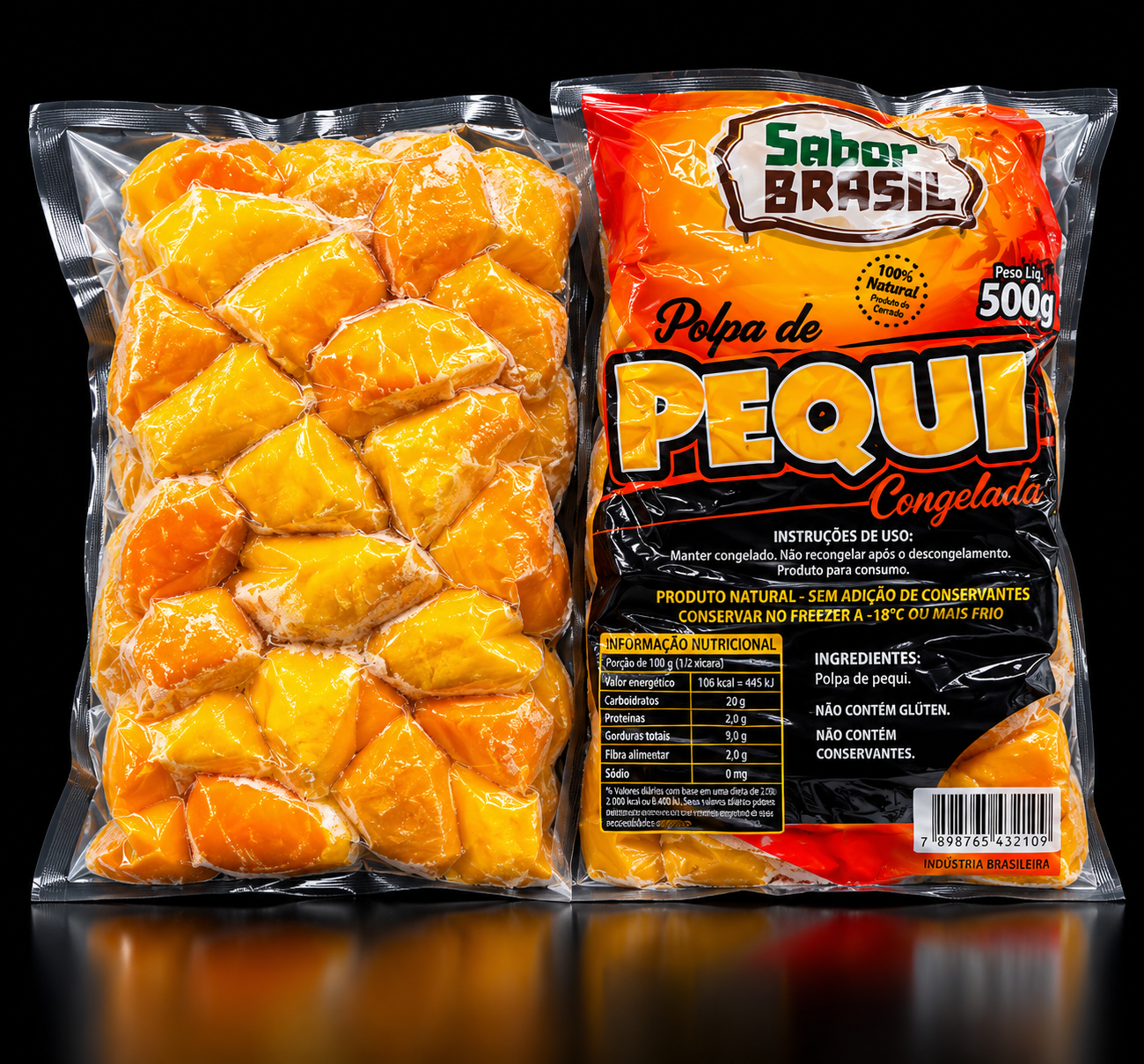 Pequi 100% Pulpe 500g